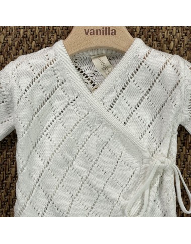 Tutina incrociata cotone organico Completo e Pagliaccetto