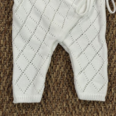 Tutina incrociata cotone organico Completo e Pagliaccetto