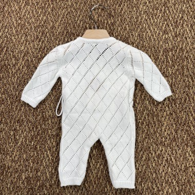 Tutina incrociata cotone organico Completo e Pagliaccetto