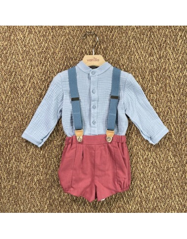 Complete with suspenders