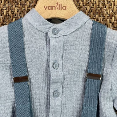 Completo con bretelle Neonato 0/36