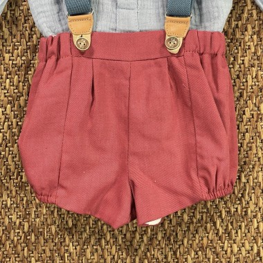 Completo con bretelle Neonato 0/36