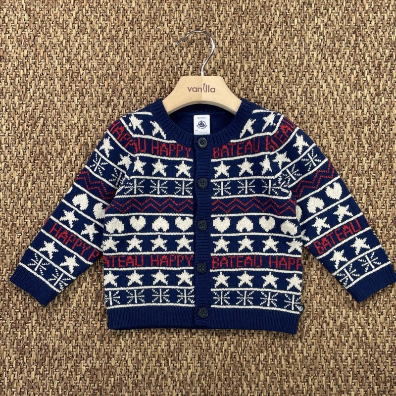 Cardigan in lana Neonata 0/36