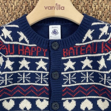 Cardigan in lana Neonata 0/36