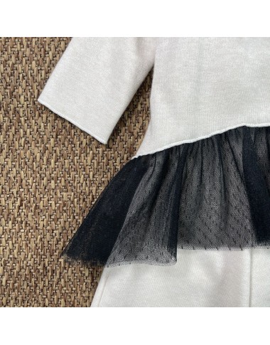 Completo tricot maglia e pantalone Bimba 2/8 anni