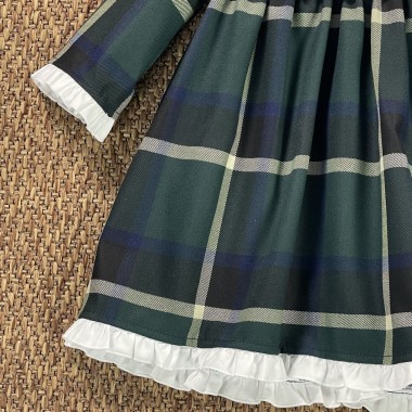 Abito quadri Bimba 2/8 anni