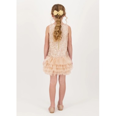 Abito paiettes e tulle Bimba