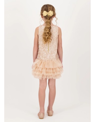 Abito paiettes e tulle Bimba