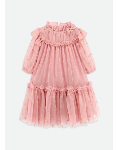 Abito tulle cuori Bimba