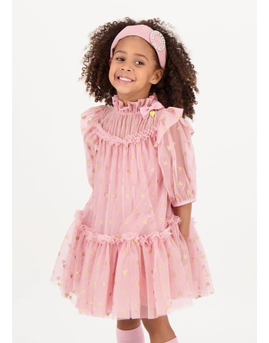 Abito tulle cuori Bimba