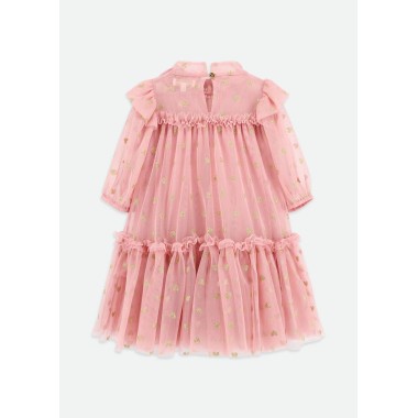 Abito tulle cuori Bimba