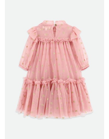 Abito tulle cuori Bimba