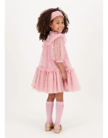 Abito tulle cuori Bimba