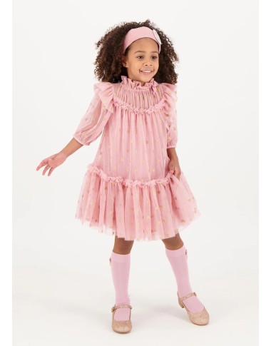 Abito tulle cuori Bimba
