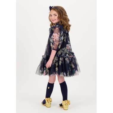 Abito tulle fiori Abito e Tuta