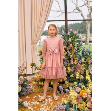 Abito in tulle glitter Bimba 2/8 anni