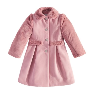 Cappottino ecopelliccia Bimba 2/8 anni