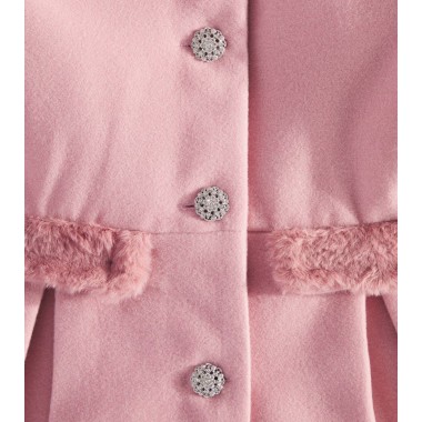 Cappottino ecopelliccia Bimba 2/8 anni
