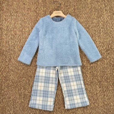 Completo maglia e pantalone Bimba 2/8 anni