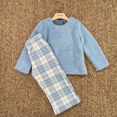 Completo maglia e pantalone Bimba 2/8 anni