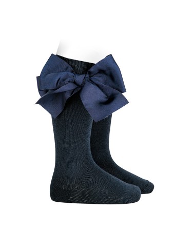Socks with bow gros grein