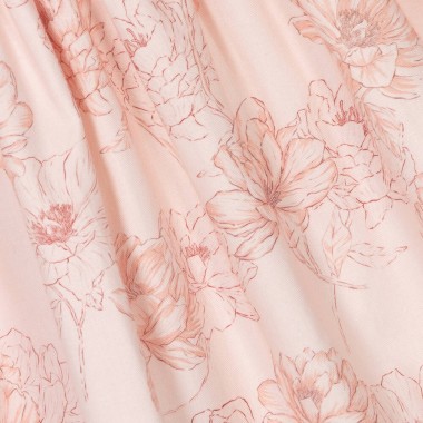 Abito fiori di peonie Neonata 0/36