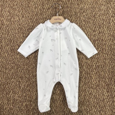 Tutina pecorelle in ciniglia Neonata 0/36