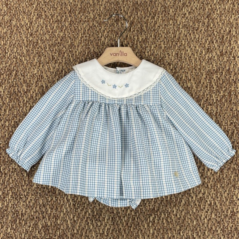 Mini abito quadretti Neonata 0/36