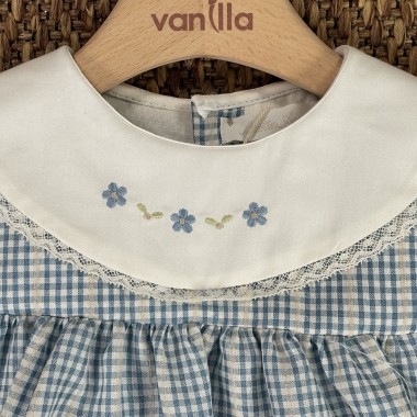 Mini abito quadretti Neonata 0/36