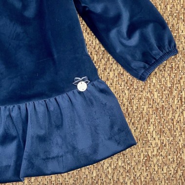 Abito velluto Bimba 2/8 anni