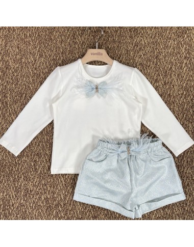 Completo maglia e short Bimba 2/8 anni