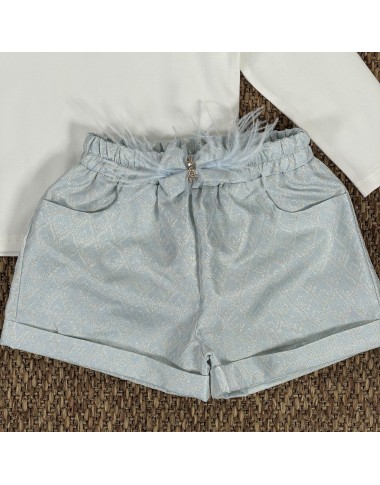 Completo maglia e short Bimba 2/8 anni