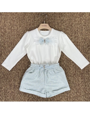 Completo maglia e short Bimba 2/8 anni