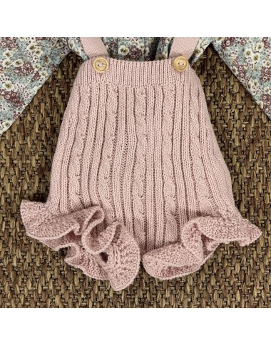 Completo camicia e salopette Neonata 0/36