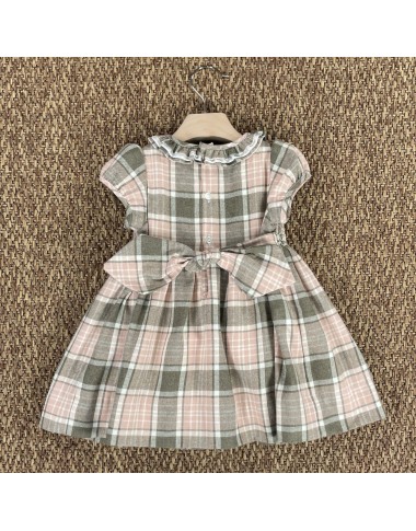 Abito punto smock e roselline Neonata 0/36