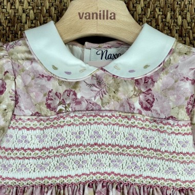 Abito punto smock Bimba 2/8 anni