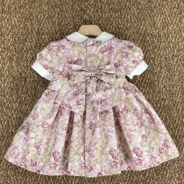 Abito punto smock Bimba 2/8 anni