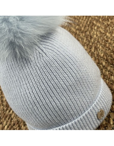 Ponpom wool hat