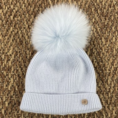 Cappello in lana ponpom Accessori