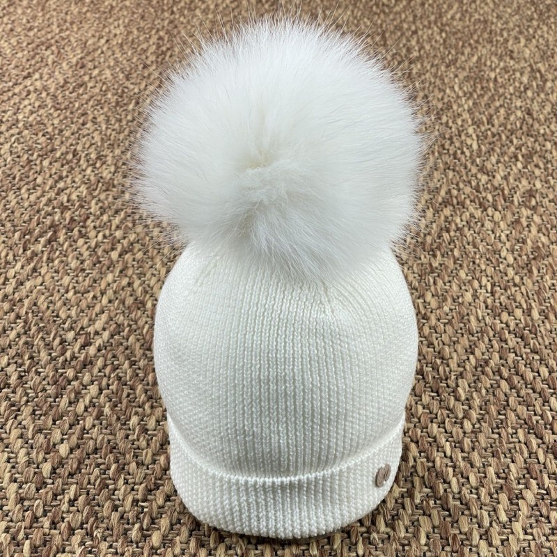 Cappello in lana ponpom Accessori