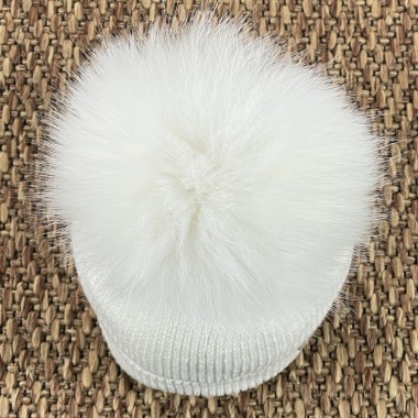 Cappello in lana ponpom Accessori