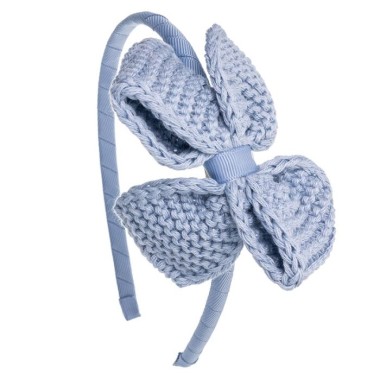 Cerchietto con fiocco crochet Accessori