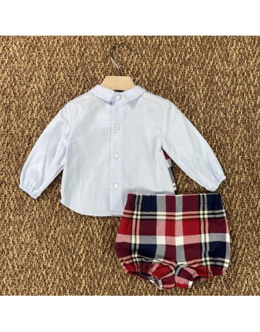 Complete vest and bermuda shirt