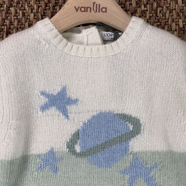 Maglioncino plutone in lana e cashmere Neonato 0/36