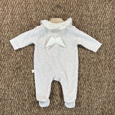 Tutina in ciniglia ali Neonata