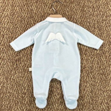 Tutina in ciniglia ali Neonato