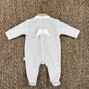 Tutina in ciniglia ali Neonato