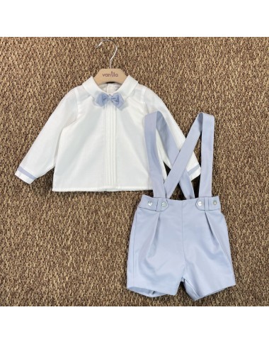 Complete bow tie and bermuda shirt