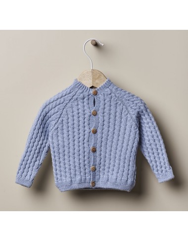 Cardigan wool braids