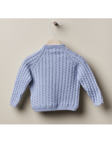 Cardigan wool braids